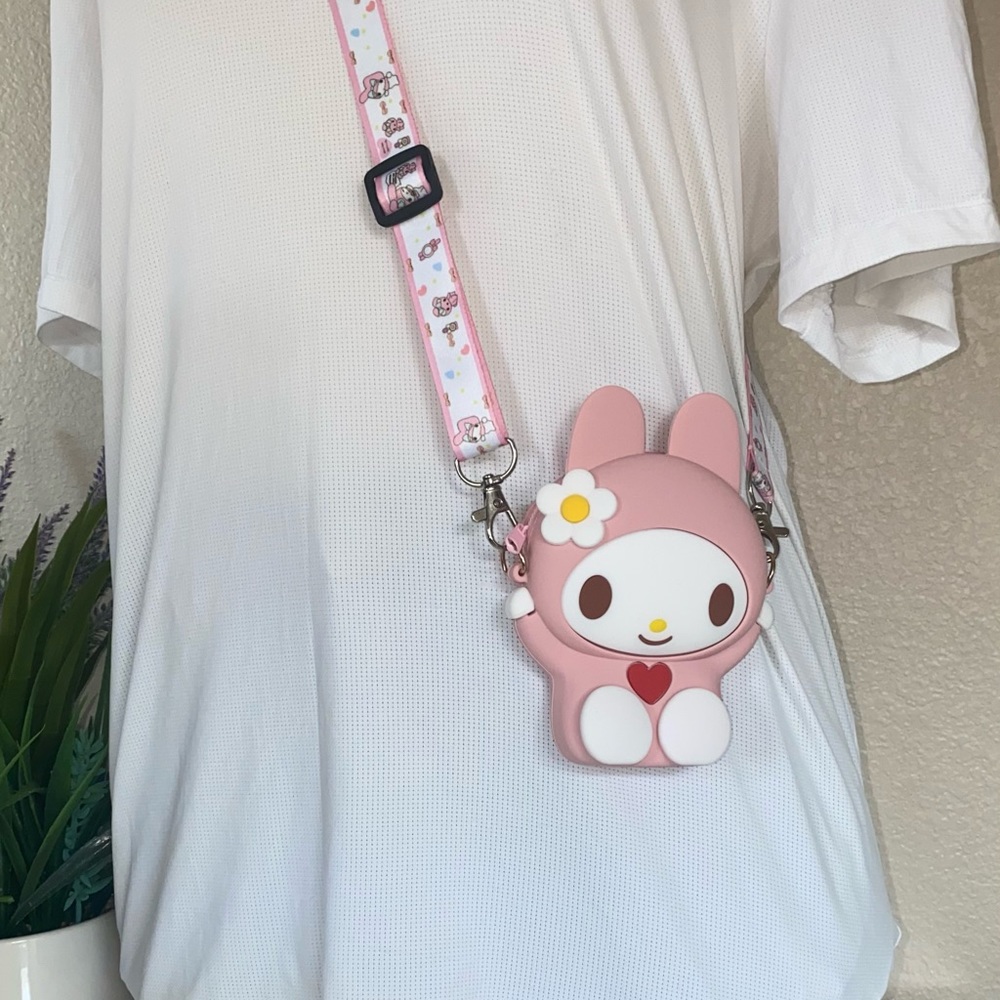 MELODY SILICONE COIN SLING PURSE for Girls and Women.